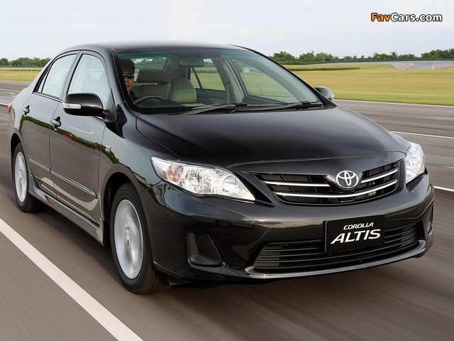 Photos of Toyota Corolla Altis (E140) 2007–10 (640 x 480)