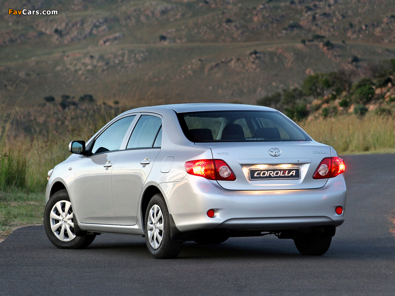 Photos of Toyota Corolla ZA-spec 2007–10 (800 x 600)