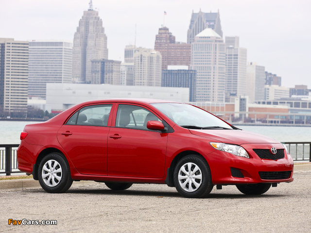 Photos of Toyota Corolla CE US-spec 2008 (640 x 480)