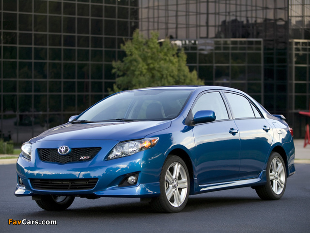 Photos of Toyota Corolla XRS US-spec 2008–10 (640 x 480)