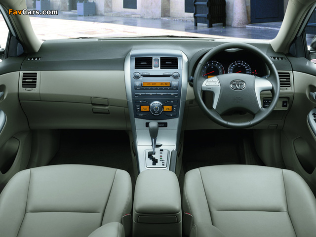 Photos of Toyota Corolla CN-spec 2008–10 (640 x 480)