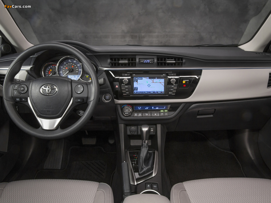 Photos of Toyota Corolla LE Eco US-spec 2013 (1024 x 768)