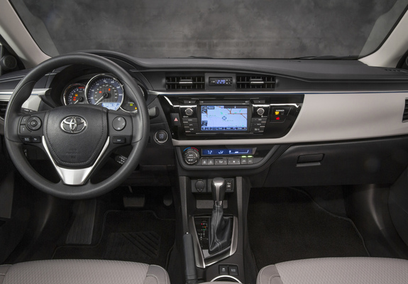 Photos of Toyota Corolla LE Eco US-spec 2013