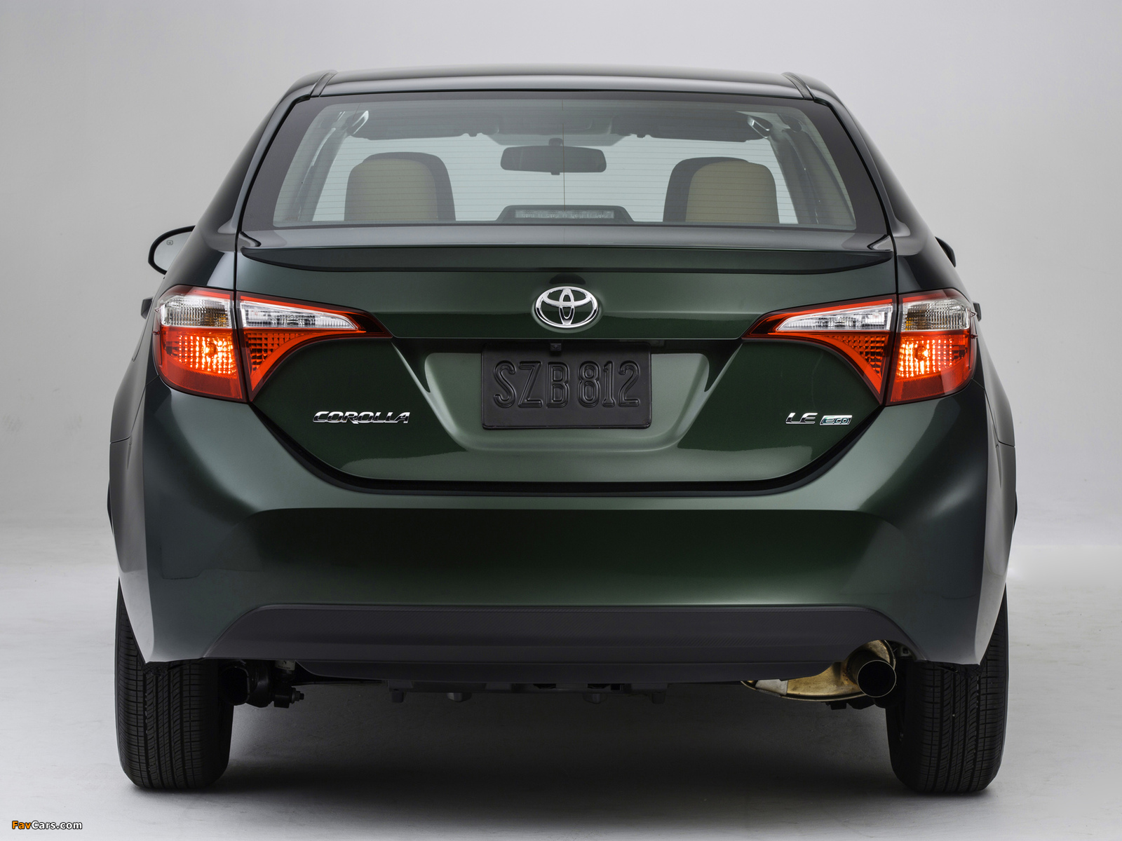 Photos of Toyota Corolla LE Eco US-spec 2013 (1600 x 1200)