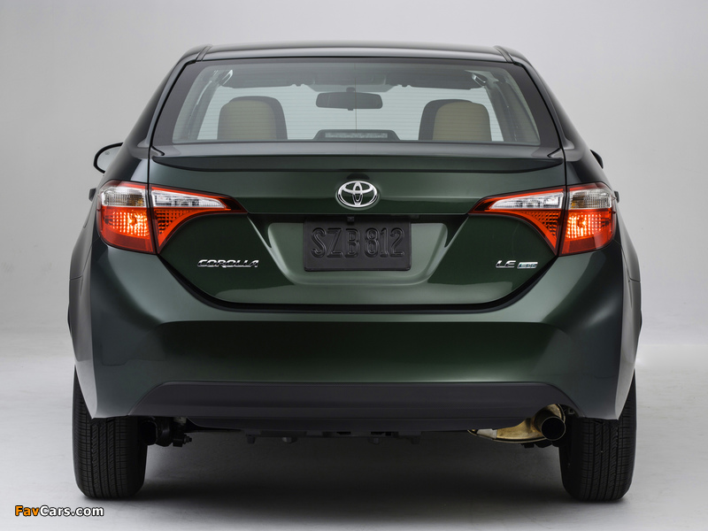 Photos of Toyota Corolla LE Eco US-spec 2013 (800 x 600)