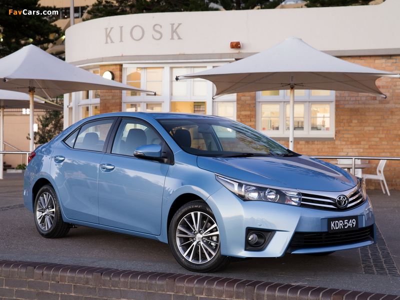 Photos of Toyota Corolla Sedan SX 2014 (800 x 600)