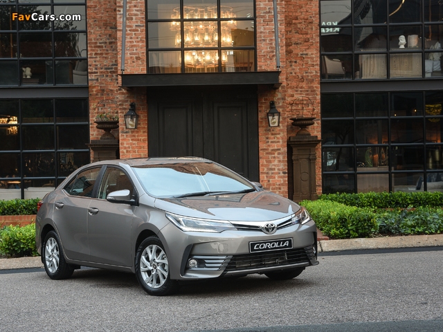 Photos of Toyota Corolla ZA-spec 2017 (640 x 480)