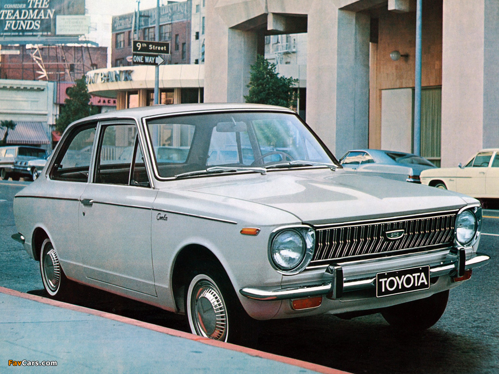 Pictures of Toyota Corolla (E10/11) 1966–70 (1024 x 768)