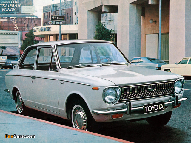 Pictures of Toyota Corolla (E10/11) 1966–70 (640 x 480)