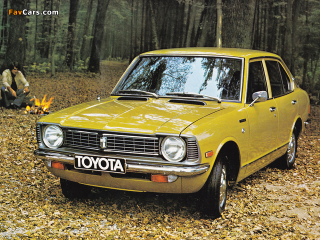 Pictures of Toyota Corolla 4-door Sedan (KE20) 1970–74 (640 x 480)