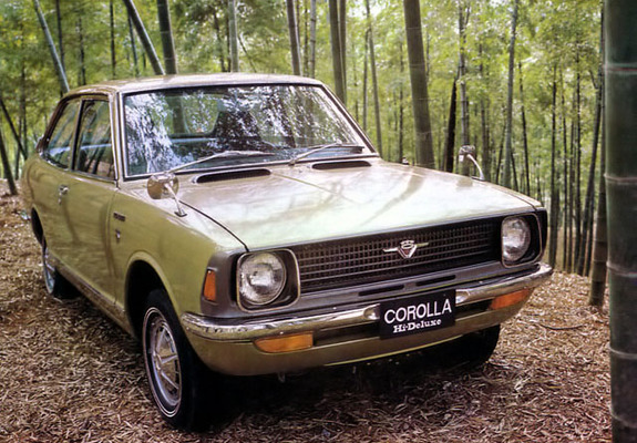 Pictures of Toyota Corolla 2-door Sedan JP-spec 1970–74