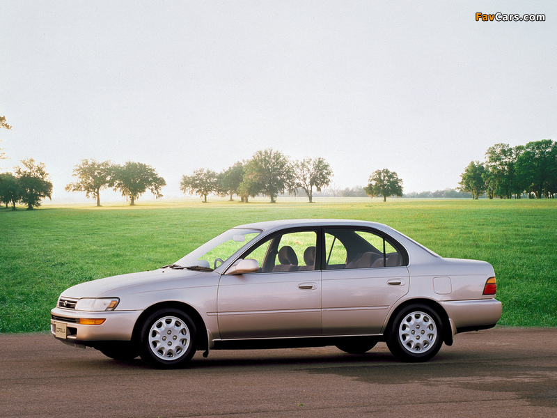 Pictures of Toyota Corolla JP-spec 1991–95 (800 x 600)