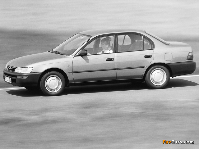 Pictures of Toyota Corolla 1992–97 (640 x 480)