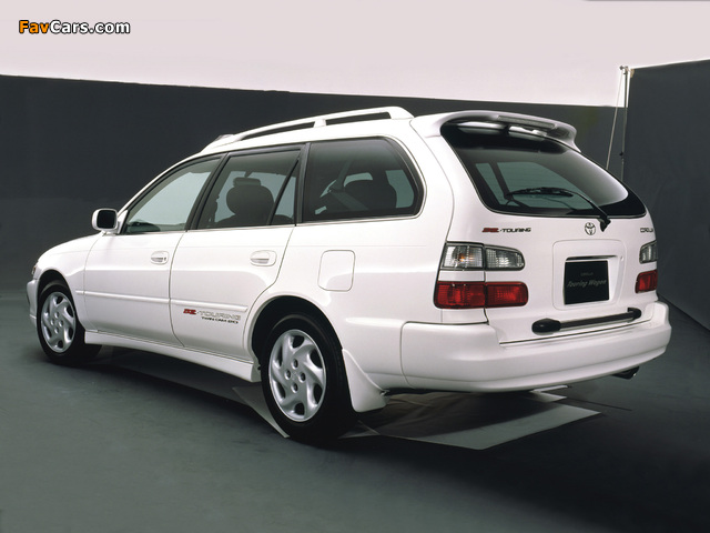 Pictures of Toyota Corolla Touring Wagon JP-spec 1997–2002 (640 x 480)