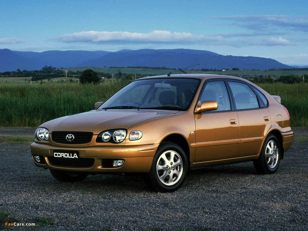 Pictures of Toyota Corolla Ultima Seca AU-spec (AE110) 1999–2001 (1024 x 768)