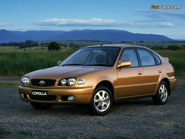 Pictures of Toyota Corolla Ultima Seca AU-spec (AE110) 1999–2001 (640 x 480)