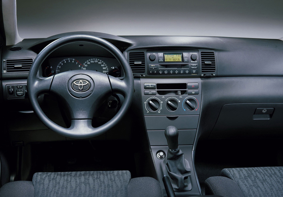Pictures of Toyota Corolla Sedan 2001–04