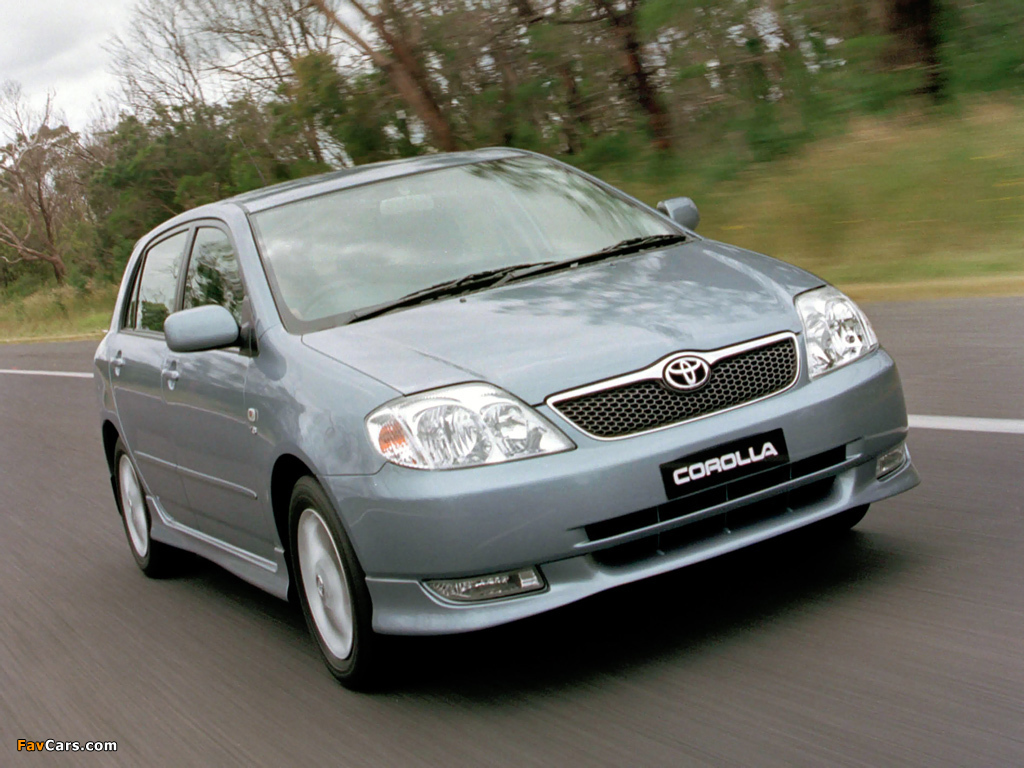 Pictures of Toyota Corolla Levin 5-door 2001–04 (1024 x 768)