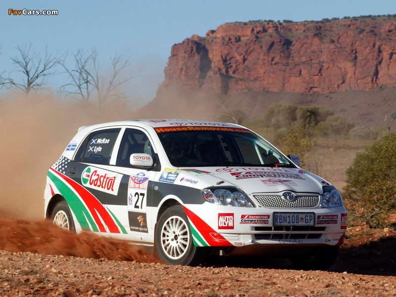 Pictures of Toyota Corolla Rally Car 2002–04 (800 x 600)