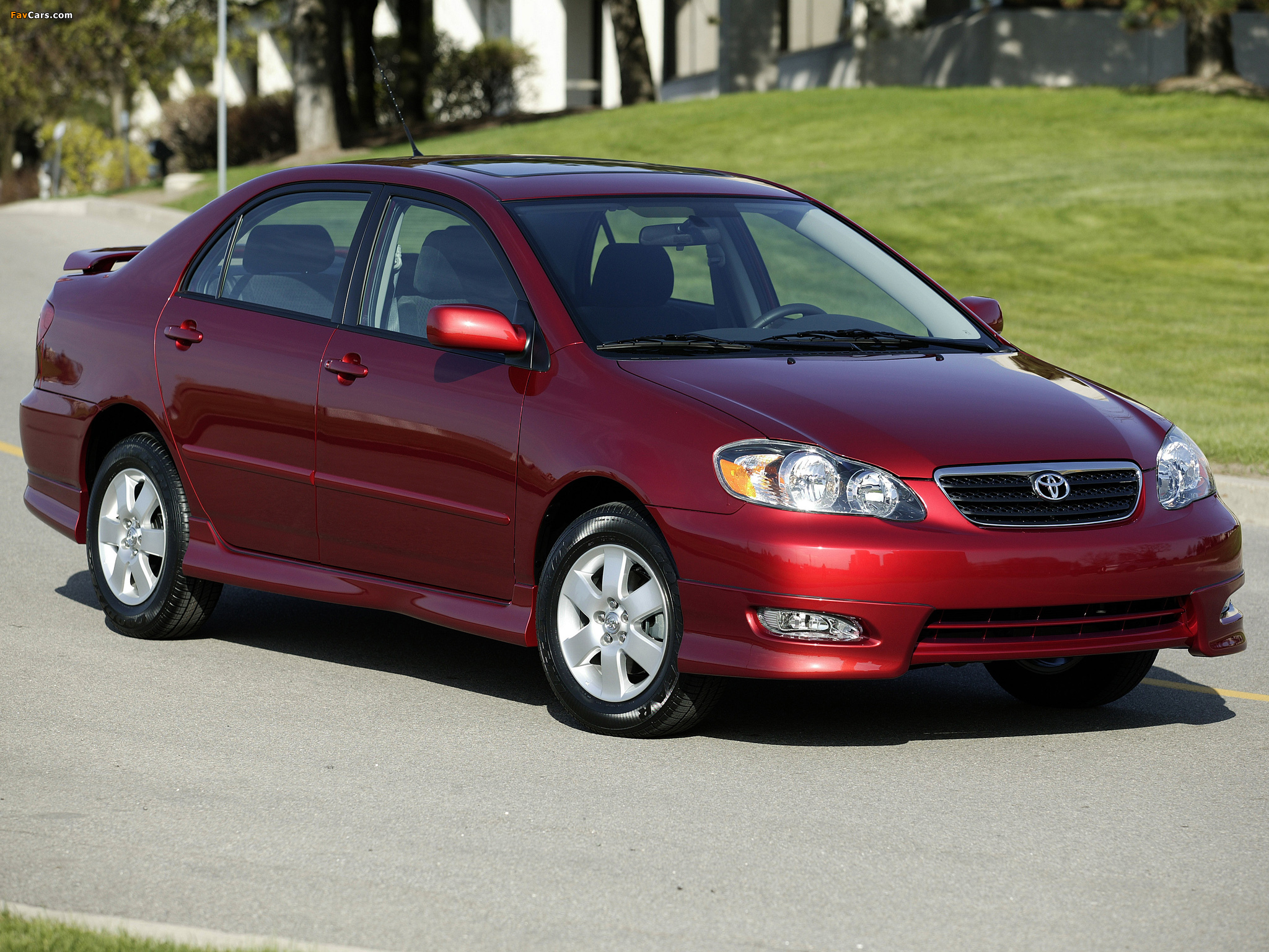 Pictures of Toyota Corolla S US-spec 2002–08 (2048 x 1536)