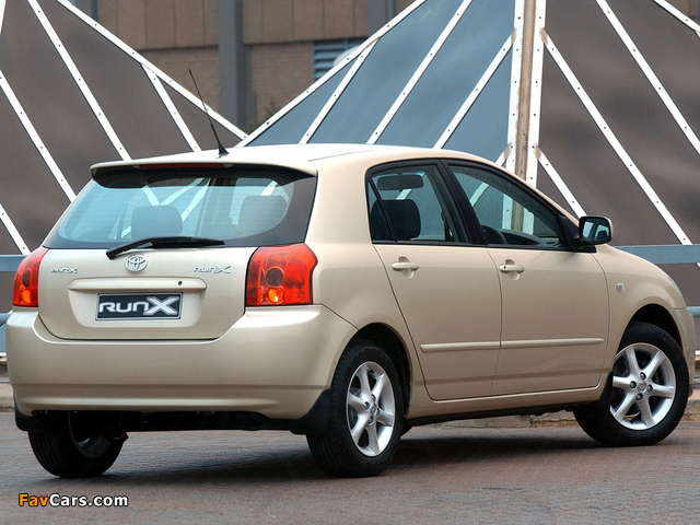 Pictures of Toyota Corolla RunX ZA-spec 2004–06 (640 x 480)