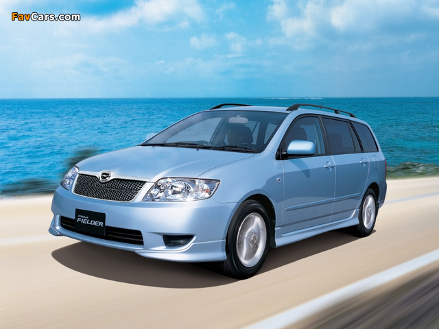 Pictures of Toyota Corolla Fielder (E121G) 2004–06 (640 x 480)