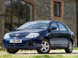 Pictures of Toyota Corolla Sedan UK-spec 2004–07