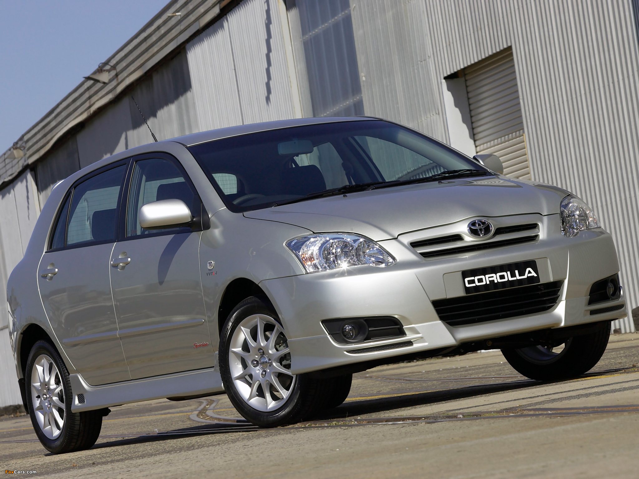 Pictures of Toyota Corolla Sportivo 5-door 2004–07 (2048 x 1536)