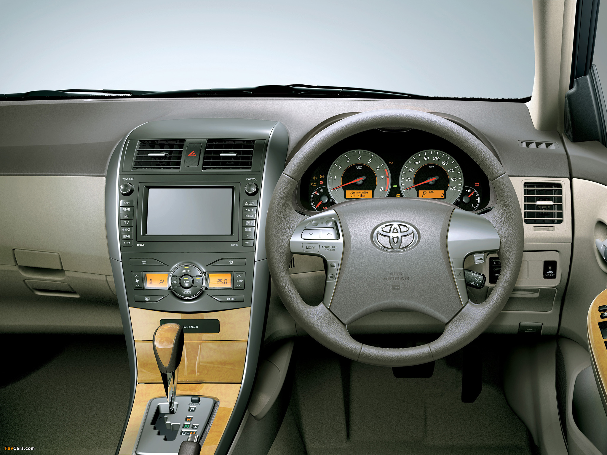 Pictures of Toyota Corolla Axio 2006–08 (2048 x 1536)