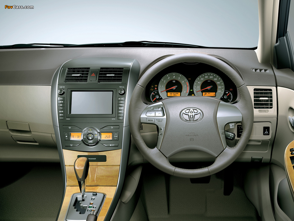Pictures of Toyota Corolla Axio 2006–08 (1024 x 768)