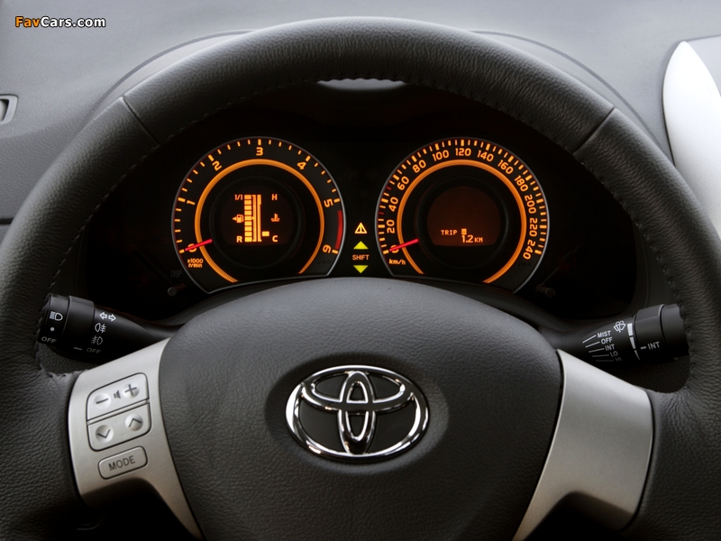 Pictures of Toyota Corolla EU-spec 2007–10 (800 x 600)