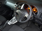 Pictures of Toyota Corolla ZA-spec 2007–10