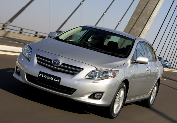 Pictures of Toyota Corolla Ultima 2007–10
