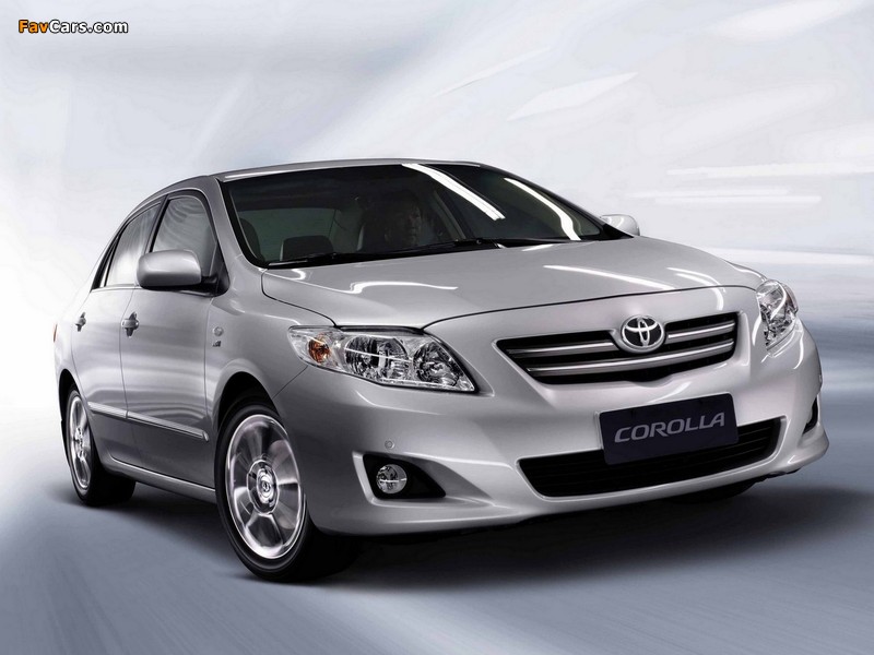 Pictures of Toyota Corolla CN-spec 2008–10 (800 x 600)