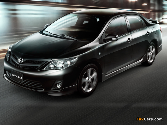 Pictures of Toyota Corolla XRS BR-spec 2008–10 (640 x 480)