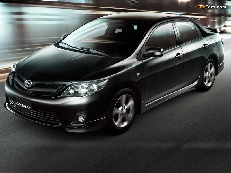 Pictures of Toyota Corolla XRS BR-spec 2008–10 (800 x 600)