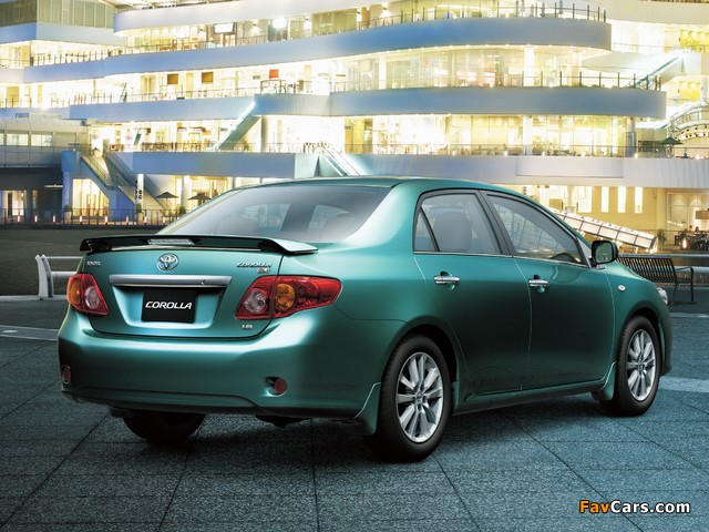 Pictures of Toyota Corolla UAE-spec 2008–10 (640 x 480)