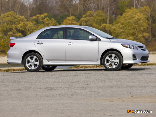 Pictures of Toyota Corolla S US-spec 2010 (640 x 480)