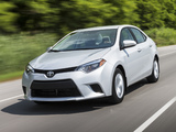 Pictures of Toyota Corolla LE US-spec 2013