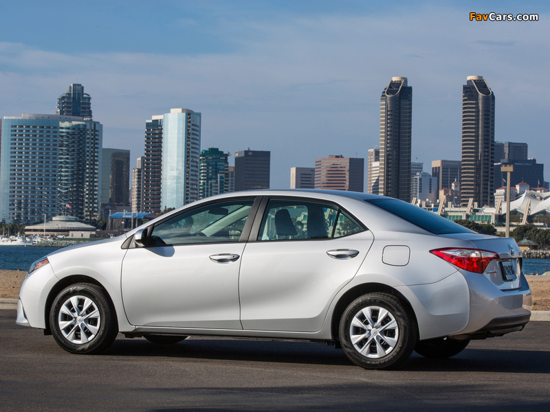 Pictures of Toyota Corolla L US-spec 2013 (800 x 600)