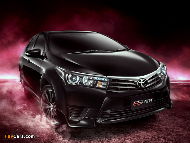 Pictures of Toyota Corolla Altis ESport 2014 (640 x 480)