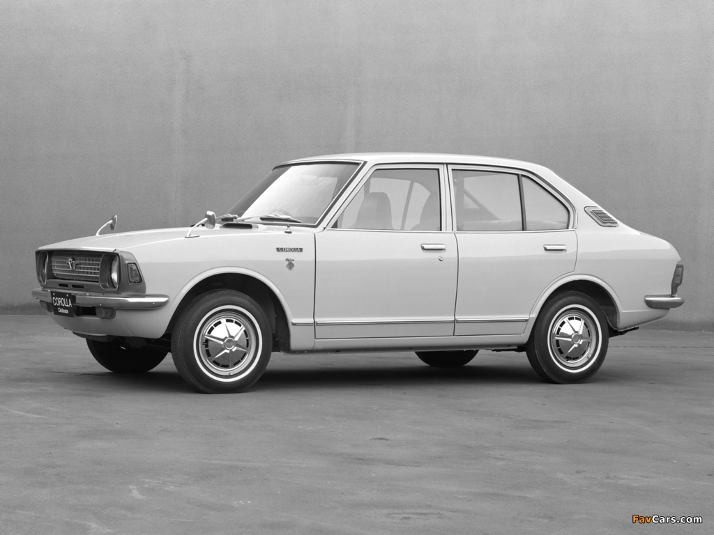Toyota Corolla 4-door Sedan (KE20) 1970–74 wallpapers (1024 x 768)