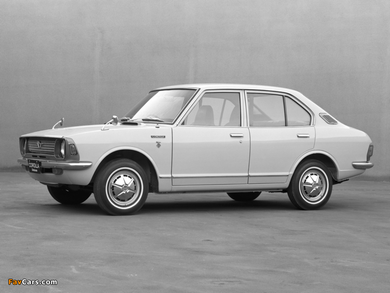Toyota Corolla 4-door Sedan (KE20) 1970–74 wallpapers (800 x 600)
