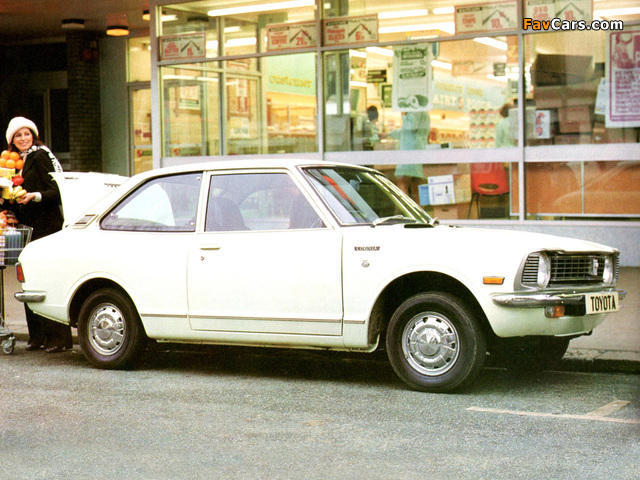 Toyota Corolla 2-door Sedan (KE26) 1970–74 wallpapers (640 x 480)