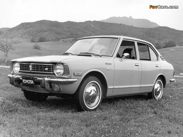 Toyota Corolla 4-door Sedan US-spec (KE20) 1970–74 wallpapers (640 x 480)