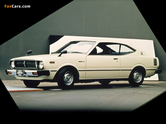 Toyota Corolla Hardtop Coupe (E37) 1974–79 photos (640 x 480)