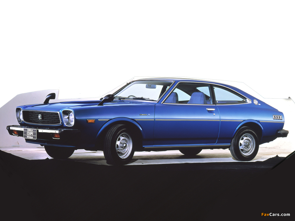 Toyota Corolla Coupe 1974–79 pictures (1024 x 768)