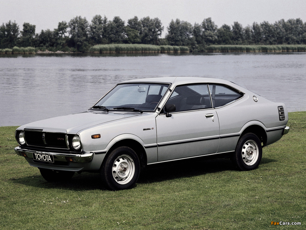 Toyota Corolla Hardtop Coupe (E37) 1974–79 wallpapers (1024 x 768)