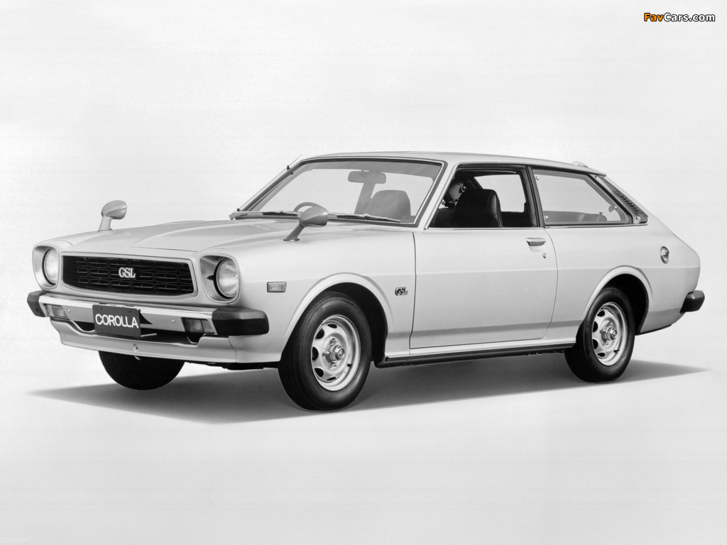 Toyota Corolla Liftback (E55) 1976–79 photos (1024 x 768)