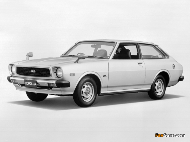 Toyota Corolla Liftback (E55) 1976–79 photos (640 x 480)